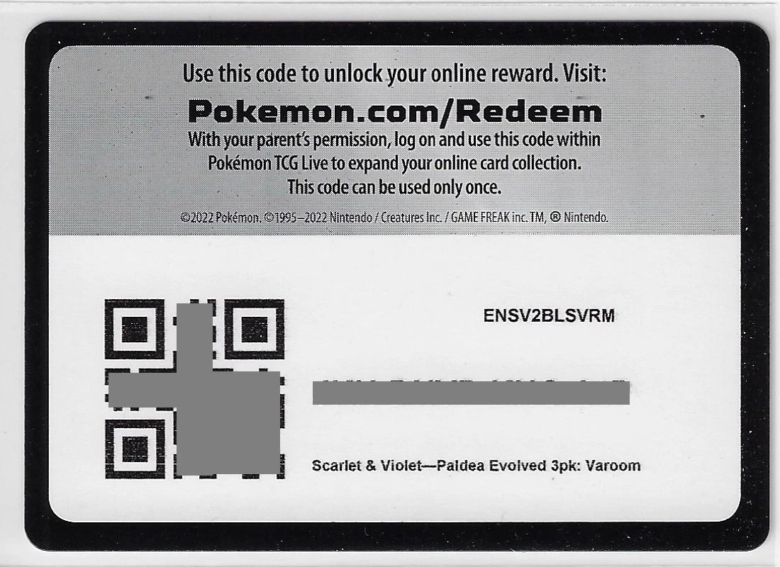 Pokemon Tcgo Codes for sale