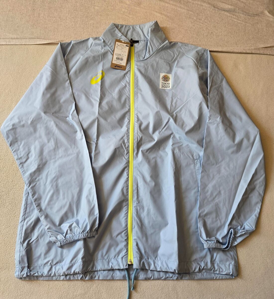 Tokyo Marathon Asics Jacket 2024 size L Brand New with Tags Tokyo Marathon Asics Jacket 2024 size L Brand New with Tags