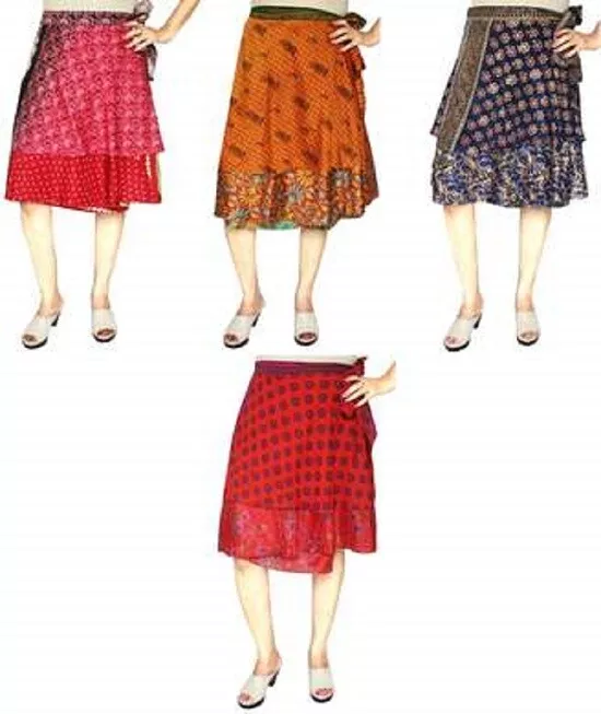 Long magic wrap skirt instructions cheap