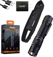 Fenix PD36R Pro 2800 Lumen rechargeable LED tactical flashlight, USB AC adapter