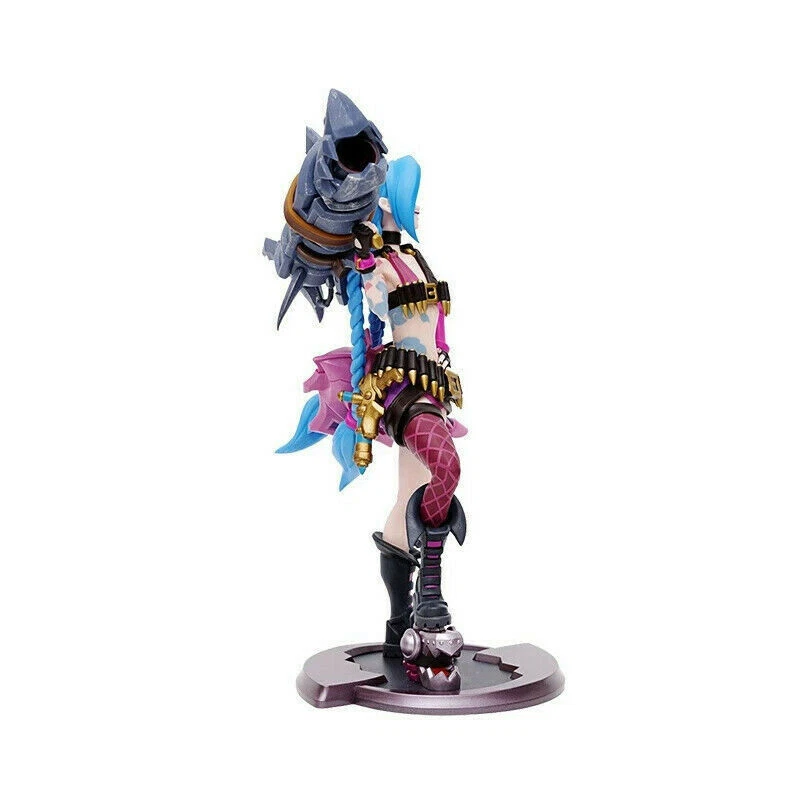 League of Legends LOL Jinx Statue PVC Figure Model In Box Official Collectibles - Image 3 of 4