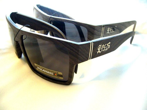 Gafas de sol polarizadas para hombre LOCS cuadradas aspecto de madera gafas de sol para mujer PZ-91189 - Imagen 5 de 12