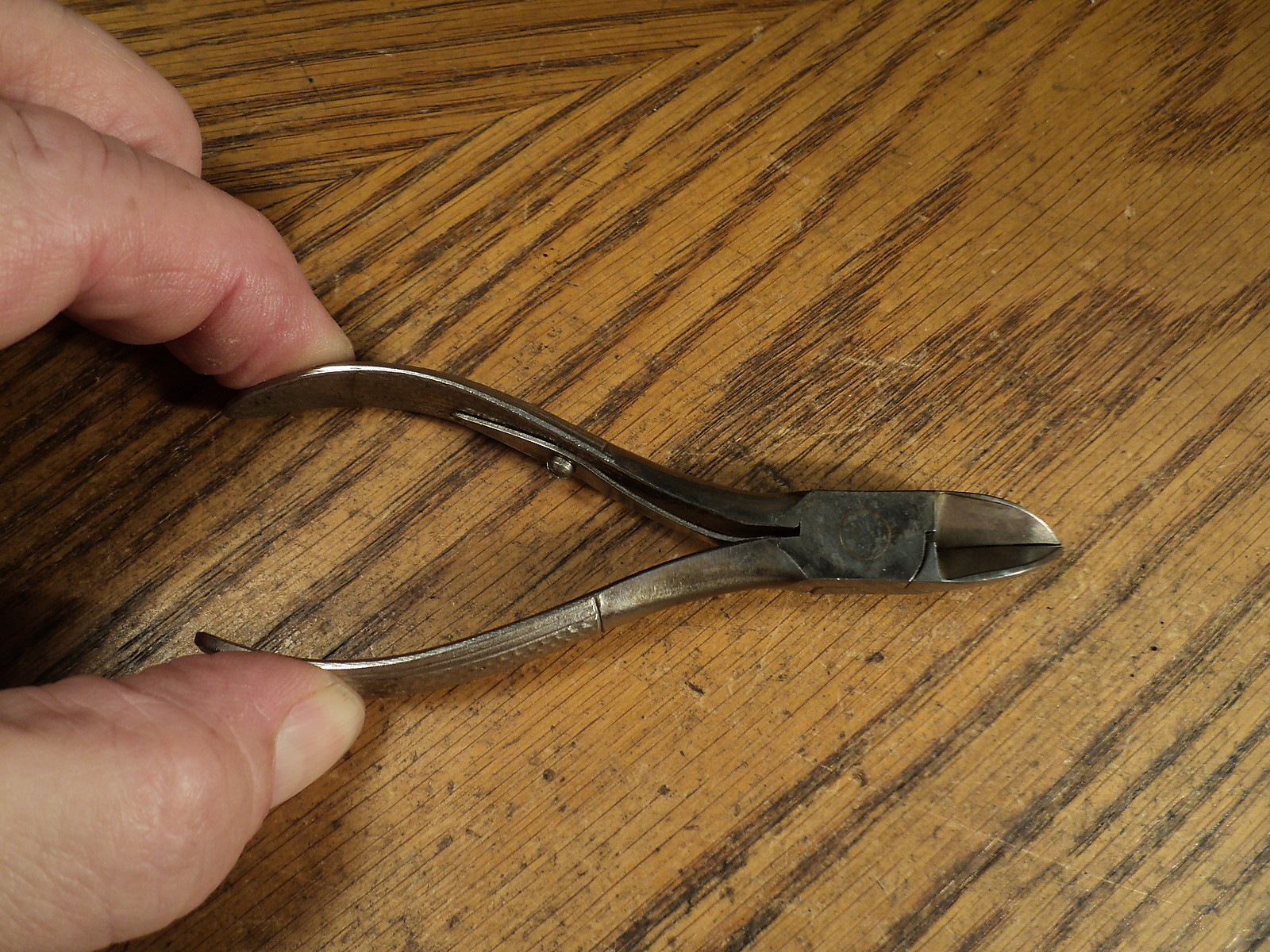 Vintage La Crosse Spring Loaded Nail Clipper Pliers Tool No. 1866 45