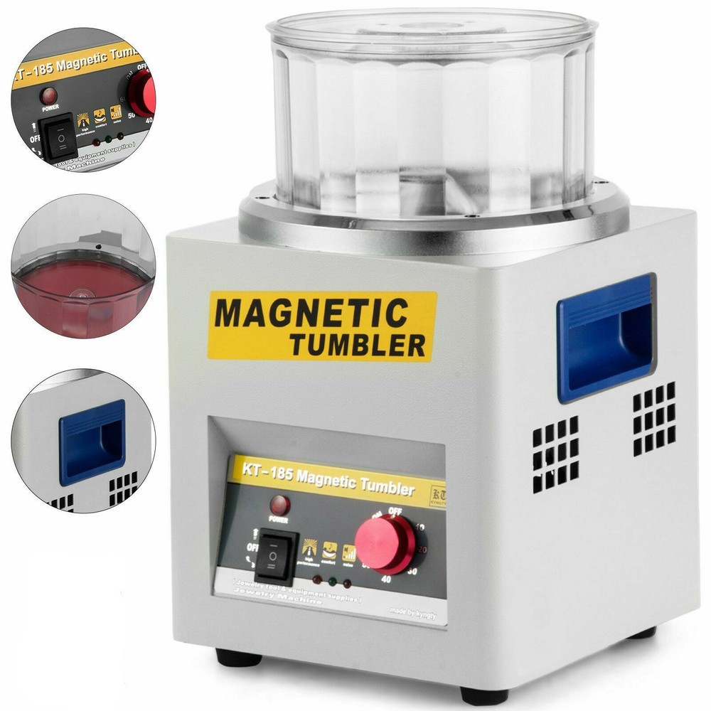 Mini Tumbler Jewelry Polisher Finishing Machine 110V/220V Polishing Tool