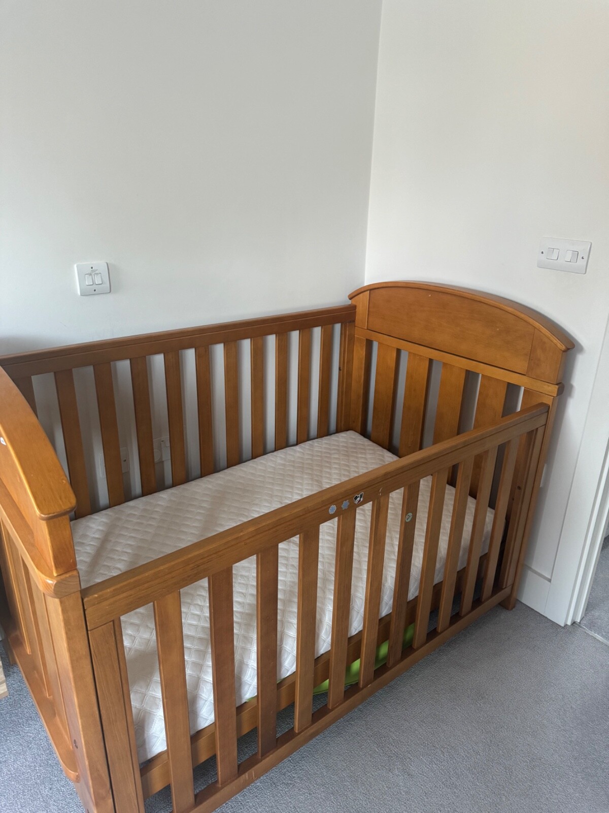 John Lewis Boori Cotbed from Oak eBay