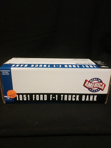 Vtg. ERTL 1951 Ford F-1 Truck Bank, "Wix Filters," Die-Cast Metal, #2305 - Picture 15 of 16