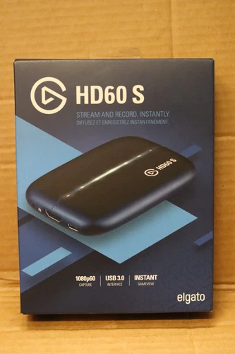 Elgato HD60 S Game Capture Card - Black