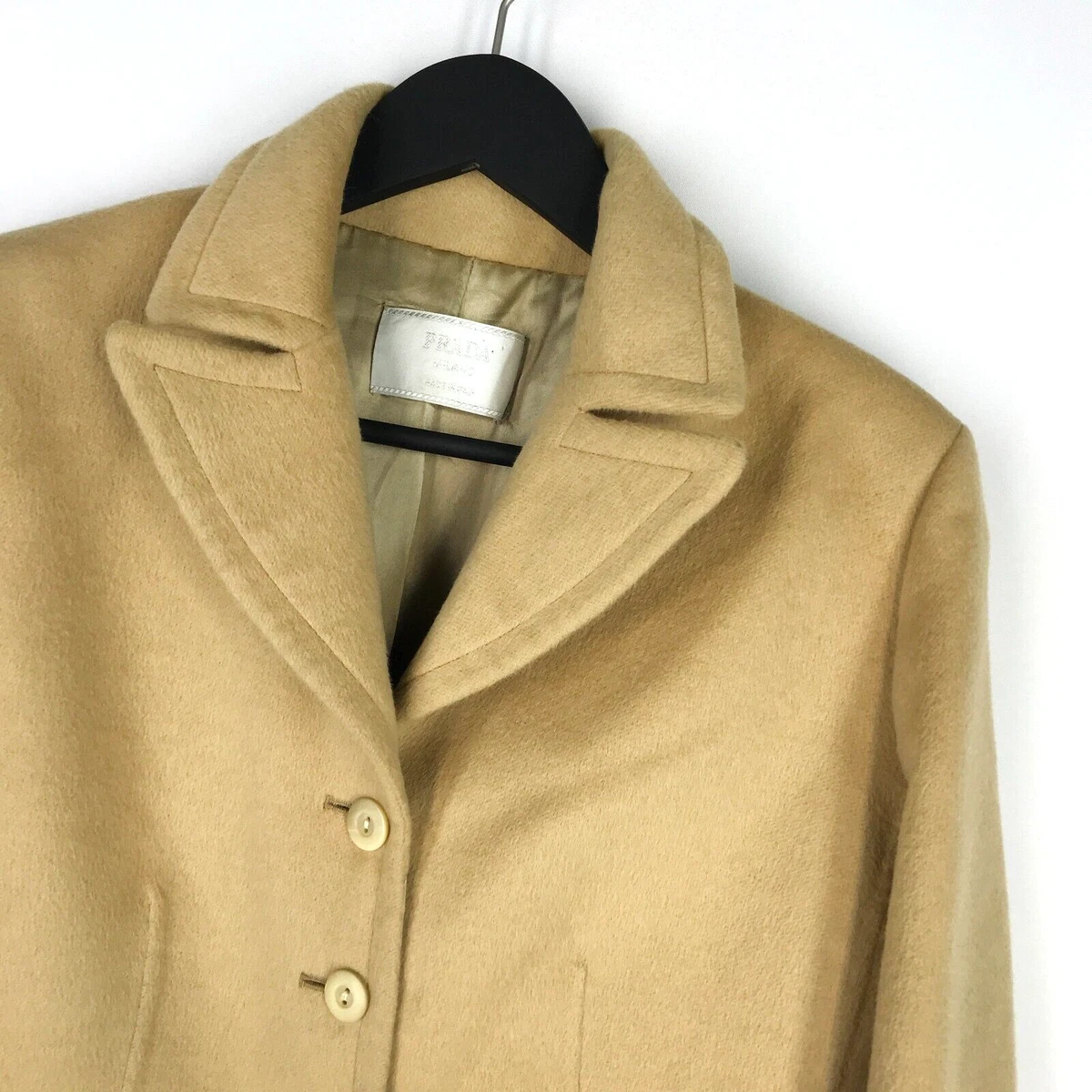 Prada clearance camel coat