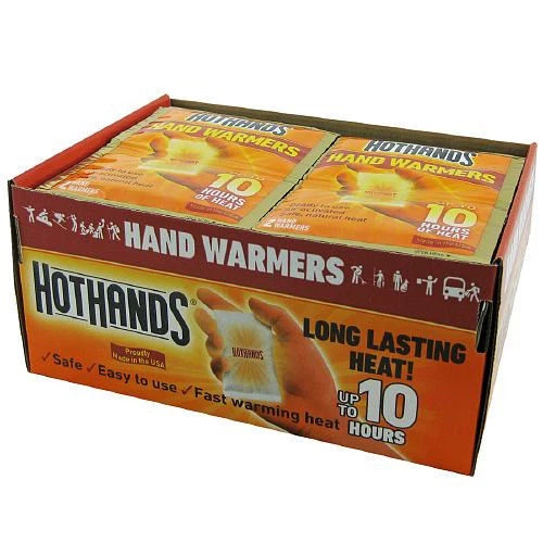 NEW 160 Heatmax Hot Hands 2 Handwarmers Warmers 80 Pairs Outdoor Camping NEW