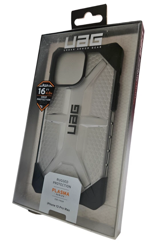 UAG IPHONE 13 PRO MAX URBAN ARMOR GEAR PLASMA SERIES RUGGED CASE | CLEAR - Image 2 of 4