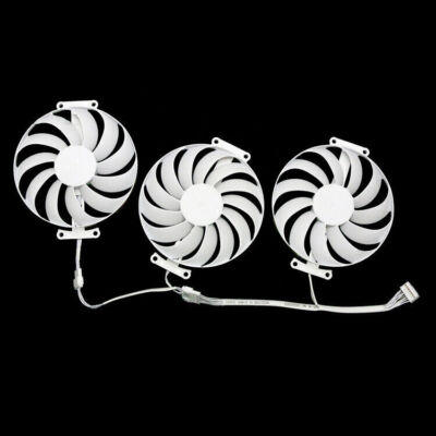 Graphics Card Cooling Fan CPU Fan Fit for ASUS ROG RTX3090 3080 3070 STRIX WHITE