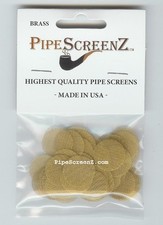 50+ PipeScreenZ™ Brand 3/4" Brass Pipe Screens Made in the USA!