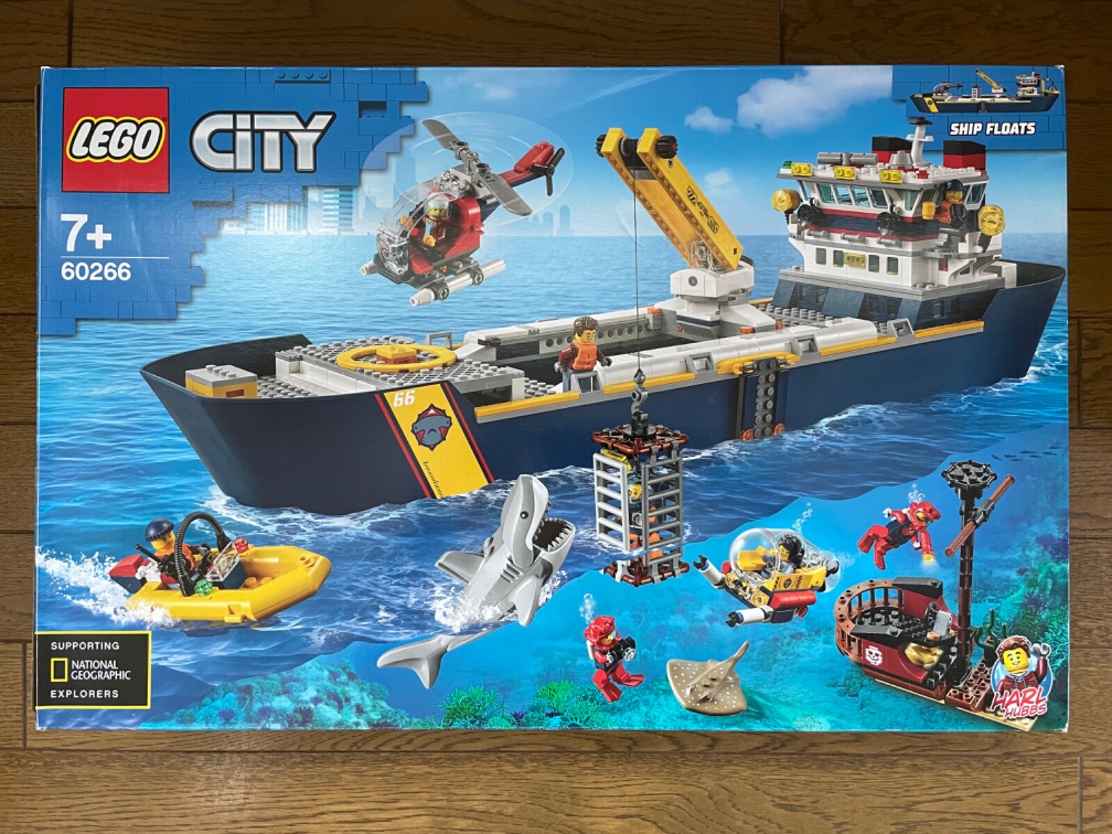 LEGO 60266 City Oceans The Ocean Exploration Boat