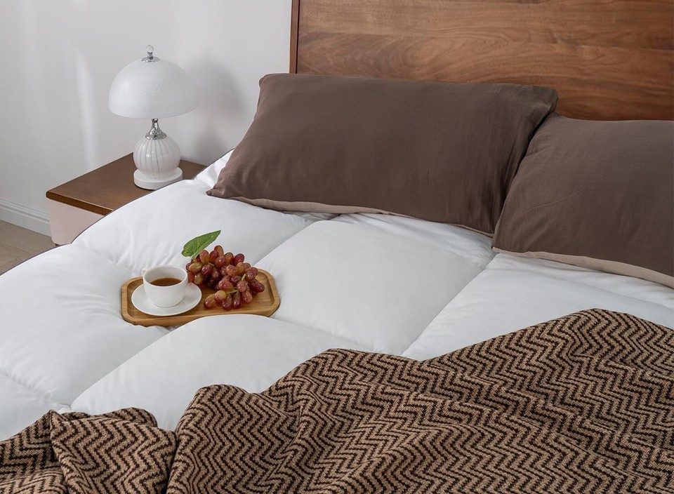 QUEEN ROSE Mattress Topper Queen Extra Soft Pillow Top Mattress Topper