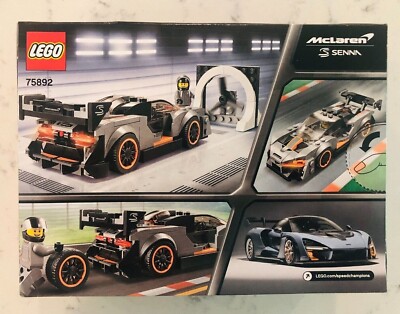 LEGO 75892 McLaren Senna Speed Champions Factory Sealed in