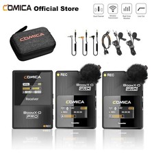 COMICA BoomX-D Pro D2 Wireless Microphone 2.4G Digital For Camera Smartphone SLR