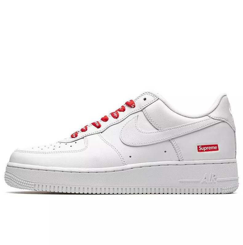 靴 Supreme Nike AF1 Low SP 26.5 CU9225-100 Nike Air Force 1 Low Supreme - White (CU9225-100) Men's Size 8-13