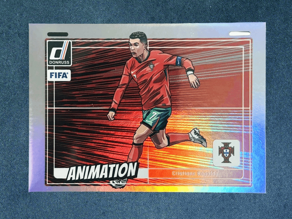 2024-25 Panini Donruss FIFA Cristiano Ronaldo Animation Case Hit SSP