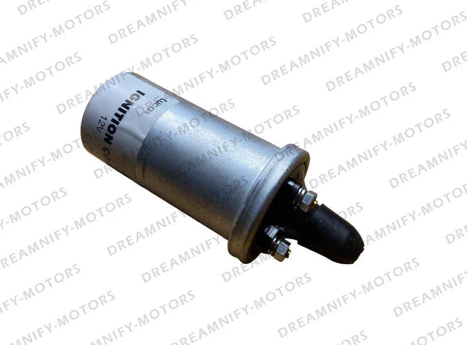 Bobina de encendido Lucas 12v para BSA Triumph Norton Matchless Velocette AJS Ariel Foto 3 de 4