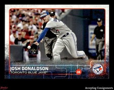 2015 Topps Update Stat Back Variations #US58 Josh Donaldson SP BLUE JAYS