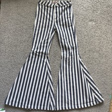 Free People We The Free Just Float On Blue Jeans 25 Flare Bell Bottom Pants