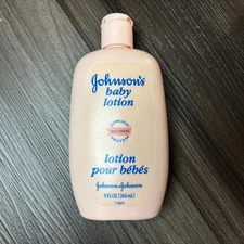 Vintage 2000 Johnson's Baby Lotion Original Formula 9oz USA Made Pink Bottle