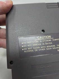 Super Mario Bros Nintendo Entertainment System NES 5 Screw Authentic Cartridge