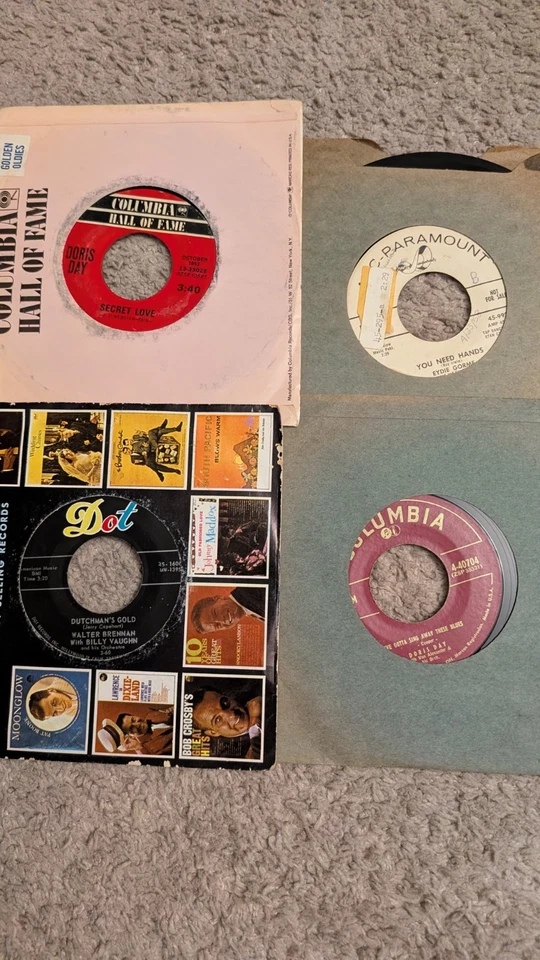 40 Jazz 45 Rpms 7" Doris Day Duke Ellington Ramsey Lewis Al Hirt Big Band Promo Foto 3 de 4