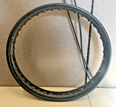 Vintage Original German BMW R75? R71? Motorcycle Rim 41 Holes