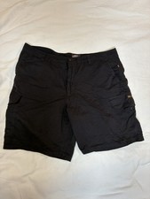 Quiksilver Waterman Collection Men's 40 Black Maldive Atoll Cargo Shorts Fishing