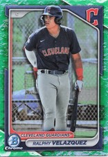 Ralphy Velazquez 2024 Bowman #BP-29 Prospects Fuchsia #/299
