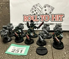 Warhammer 40k Dark Vengence Dark Angels Tactical Squad X10 Models