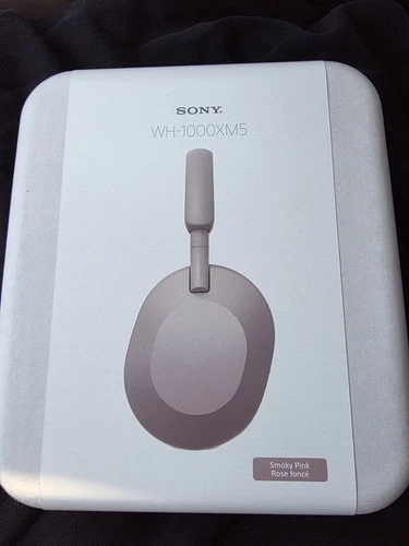 Sony WH-1000XM5 Wireless Noise-Canceling Over-the-Ear Headphones - Smoky Pink