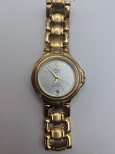 Reliance By Croton Gold Tone Analog Quartz Women Watch New Battery Working