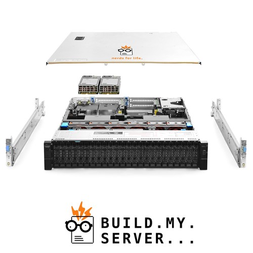 Dell PowerEdge R730xd Server 2x E5-2667v3 3.20Ghz 16-Core 96GB RAM 24x 1TB SAS