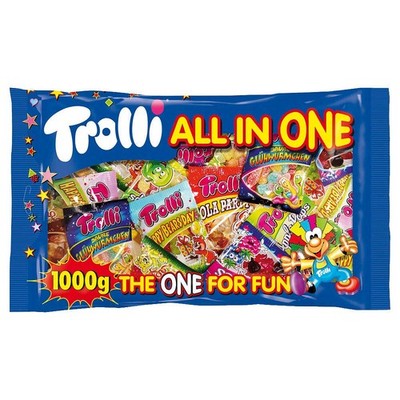 Trolli All in One Mix Fruchtgummi 42 St./1,0 kg, 1 Pack