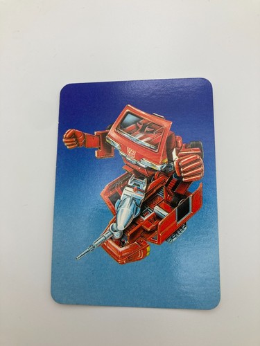 1985 Hasbro Transformers Series 1 Action Trading Cards Singles - Picture 8 of 107