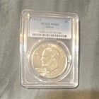 1971-S $1 Eisenhower Dollar Silver, PCGS MS65 (San Francisco Business Strike) — photo 1
