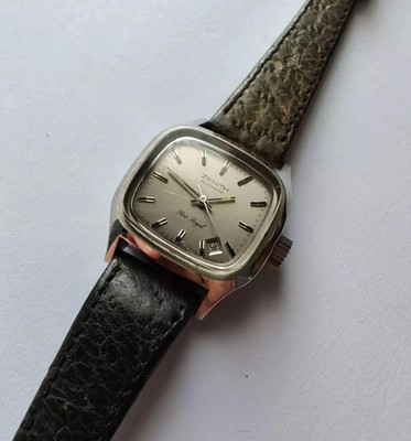 Zenith Port Royal Ladies Automatic NOS 1970s Rare Ref. 01-0341-485 Swiss Made