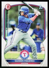 2023 Bowman Prospects Gleider Figuereo #BP-59 Texas Rangers