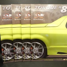 Holden HSV Owners Club Vic Torque ?n? 8?s Magazine Bundle ? May - Aug 2008