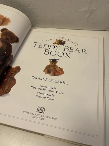 The Ultimate Teddy Bear Book by Pauline Cockrill 1991 Hardcover First Edition DJ - Zdjęcie 9 z 18