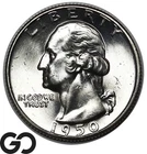1950-D Washington Quarter, Blast White Blazer
