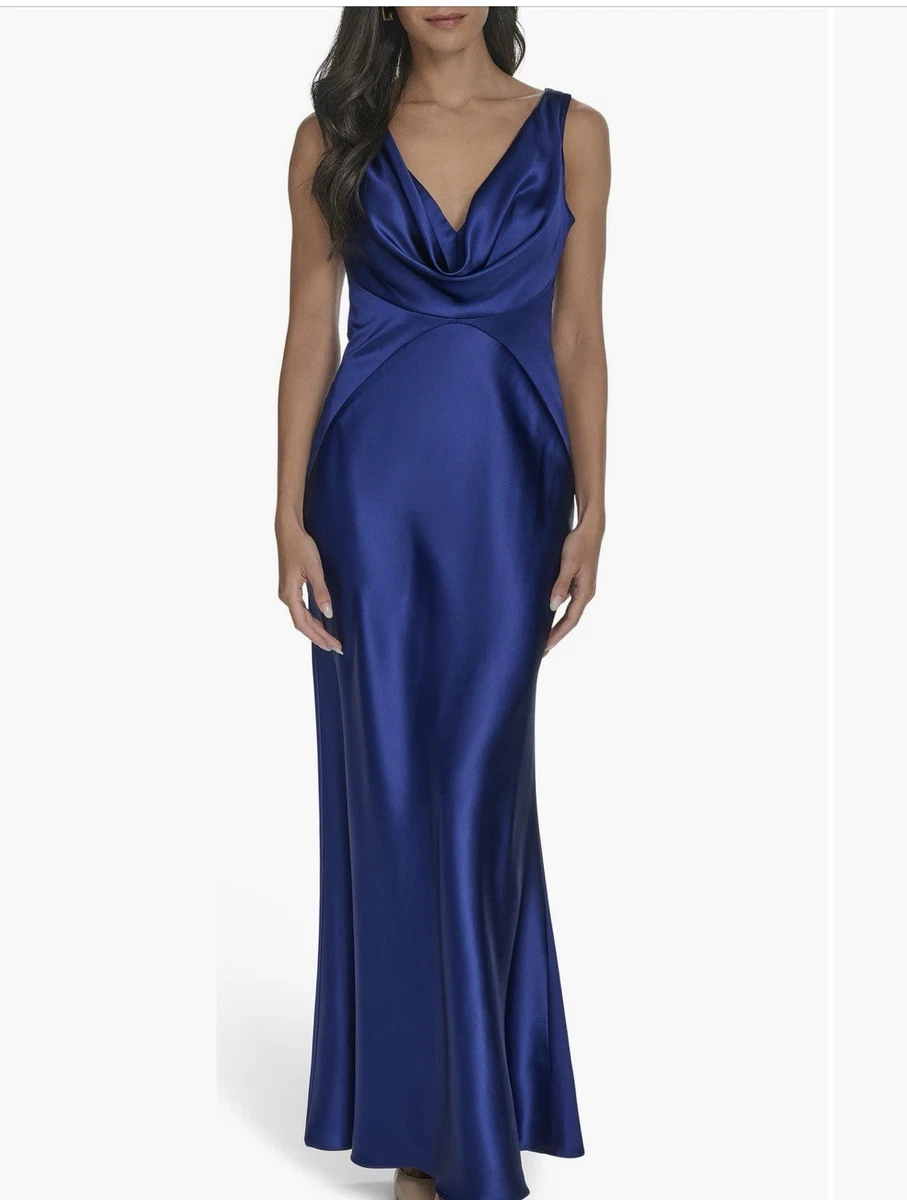 vince camuto blue dress VINCE CAMUTO Royal Blue Sheath Short Dress Size 4 NWT – Style Exchange  Boutique PGH main image 0