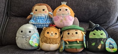 Wizard of Oz Squishmallows 85th Anniv Set of 6 (6.5-7'') w/Tags