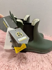 Khombu Danielle Dark Green Waterproof Hiker Winter Snow Rain Boots Size 6