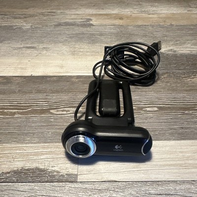 Logitech Webcam USB Black Auto-Focus Carl Zeiss Lens Geniune V-U0009 Pro 9000