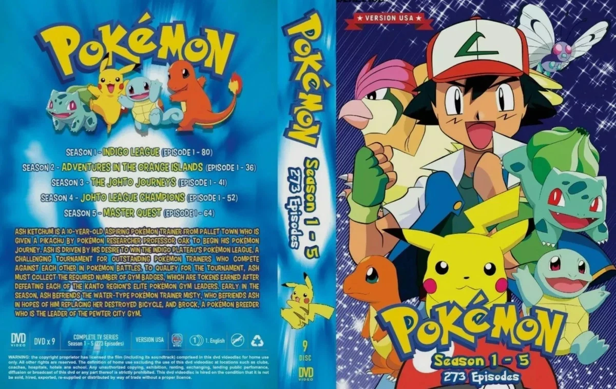 Pokémon (TV series) Box Set DVDs & Blu-ray Discs for sale | eBay