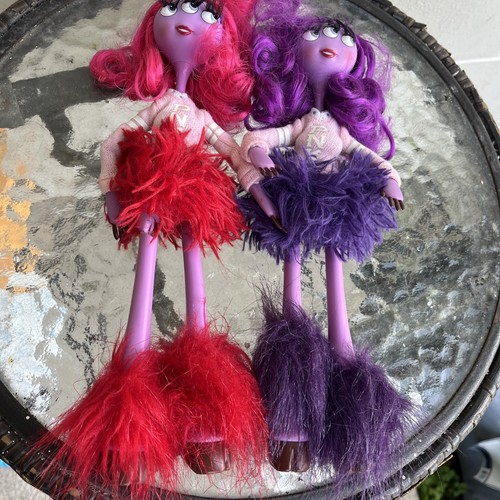 Pixar Monsters University Disney Store PNK Sorority dolls Heather Carrie 11”