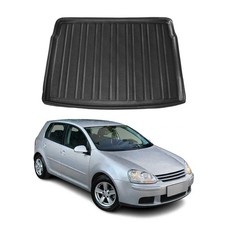 Kofferraumwanne Laderaumwanne für VW Golf 2003-2009 Gummi TPE Schwarz